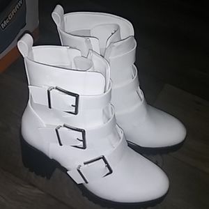 White Booties